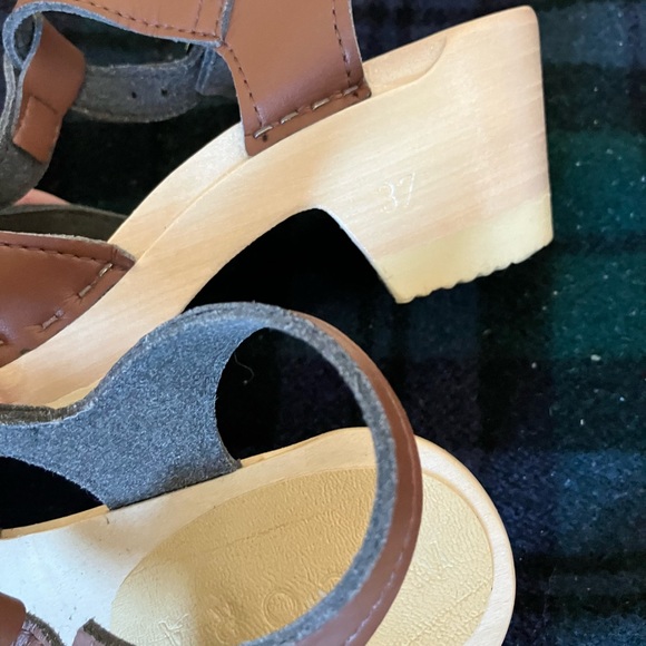 Nicora Vegan T-strap clogs 🌱 Sz 37 SOLD OUT - Picture 4 of 6